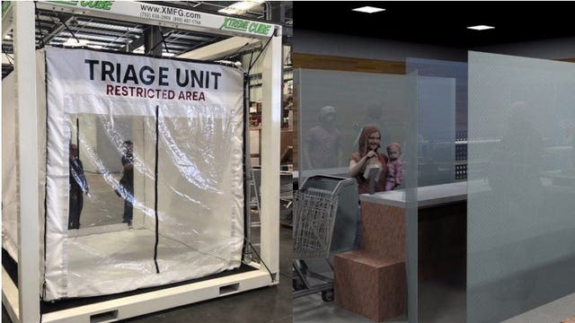 'Shifted our focus:' Fond du Lac manufacturer helps with negative pressure rooms, COVID-19 barriers