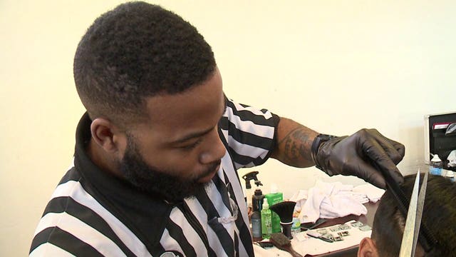 "These haircuts make a difference:" Members of Muslim group offer free haircuts to homeless in Milwaukee