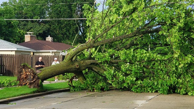 Straight-line winds: Powerful storm causes damage in southeastern Wisconsin
