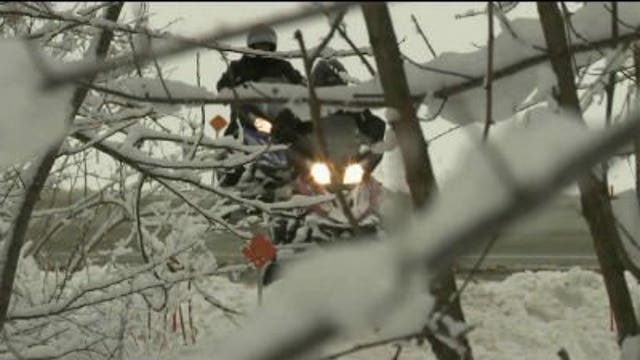 Kenosha Co. Sheriff's Deputies operate snowmobile patrols