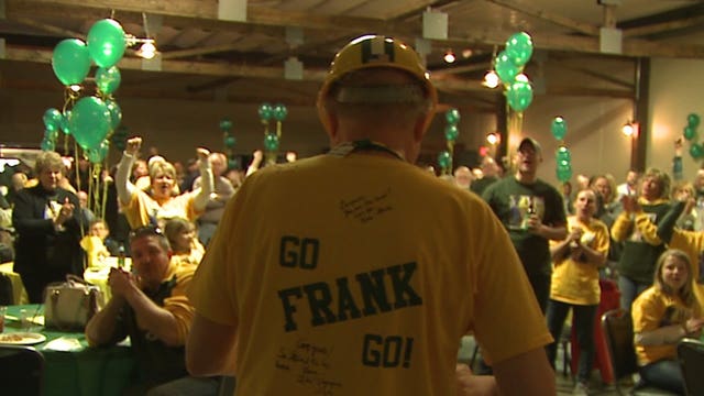 "They picked me!" February 26th Frank Lamping Day in Union Grove, celebrating Packers Fan Hall of Famer