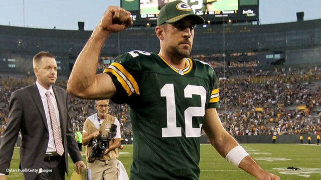 Coach McCarthy: Packers' Aaron Rodgers is back in Green Bay and "looks good"