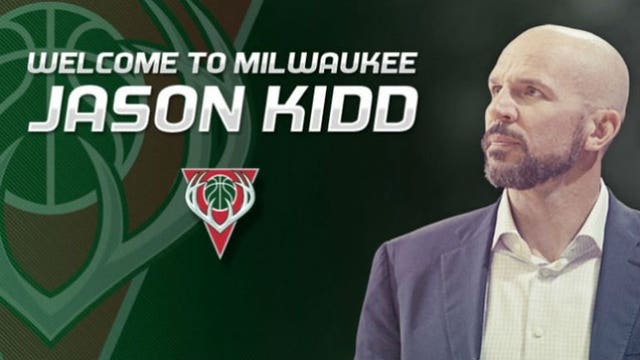 It's official: Bucks reach agreement with Jason Kidd to become new head coach