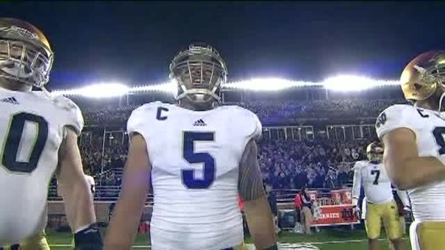 TMZ: Get the scoop on Notre Dame football player, Lindsay Lohan