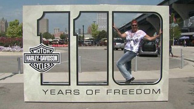 Harley riders preserving their 110th memories in pictures