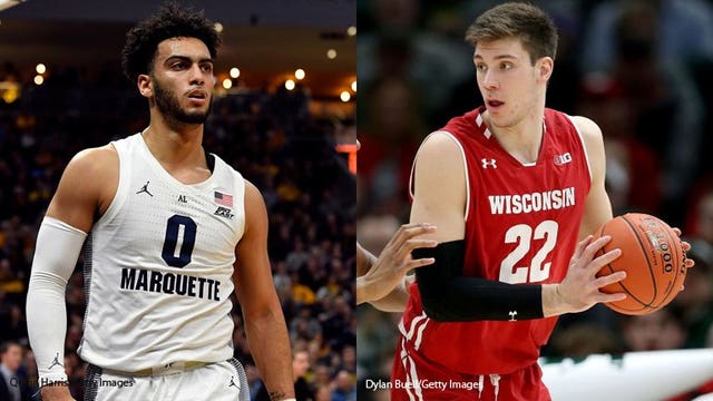 March Madness: Wisconsin, Marquette each earn 5 seed in NCAA tournament