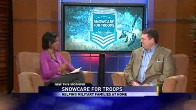 SnowCare for troops