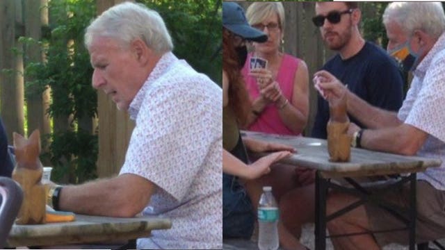 'He said bars are part of the problem:' Photos of Mayor Barrett in Door County stir pot on social media