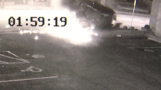 Driver seriously injured after high-speed pursuit ends in violent crash