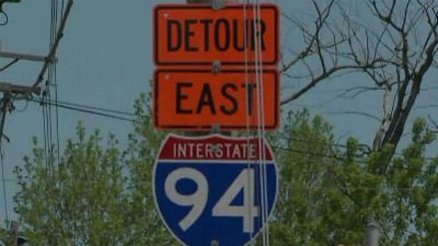 I-94 closed at Rawson Ave. until 9 a.m. Sunday, allow extra driving time