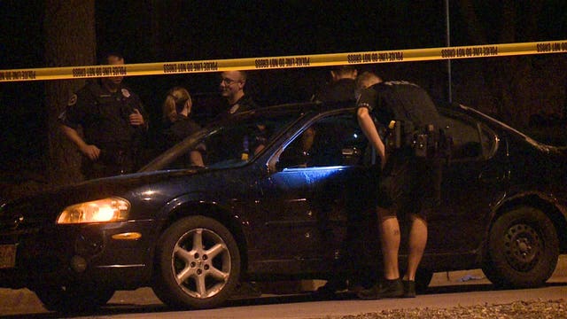 Police: 26-year-old man shot while in vehicle, by suspect in another vehicle near 6th & Keefe