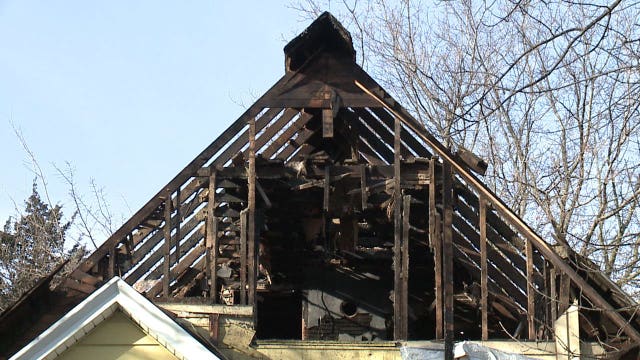 5 displaced by fire in home near 23rd and Locust