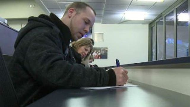 Dozens apply to be a part of the crew at Miller Park