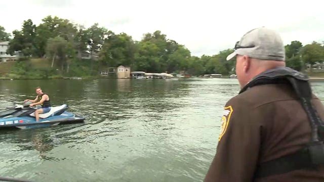 From land to water, law enforcement ensures 'everybody's acting safe' over Labor Day weekend