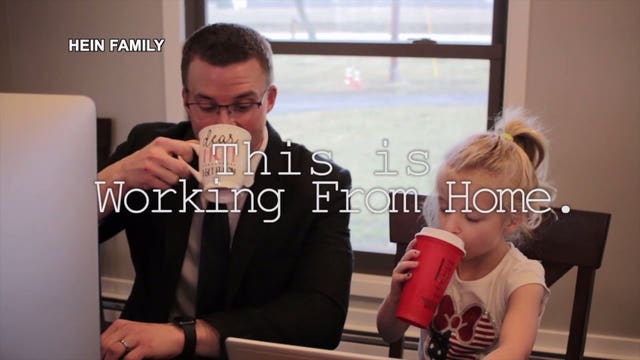 'Bring a little joy:' Racine County family finds work-from-home balance through comedy skits