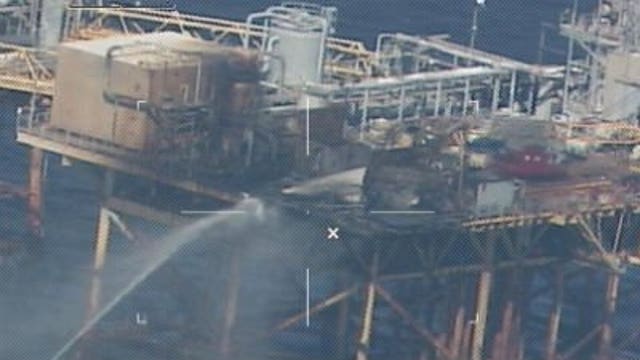 Search for missing oil workers suspended