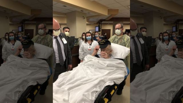 100-year-old World War II veteran from Virginia coronavirus-free after 58 days in the hospital