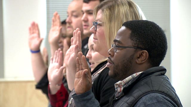 34 men, women sworn in as dispatchers for MPD: "Very excited to begin this process"