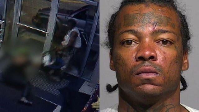 'I'm in control:' Video shows man throwing car seat with baby inside during fight with woman