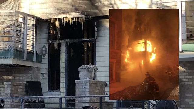 Firefighters battle 3-alarm fire, bitter cold at apartment building on Milwaukee's east side