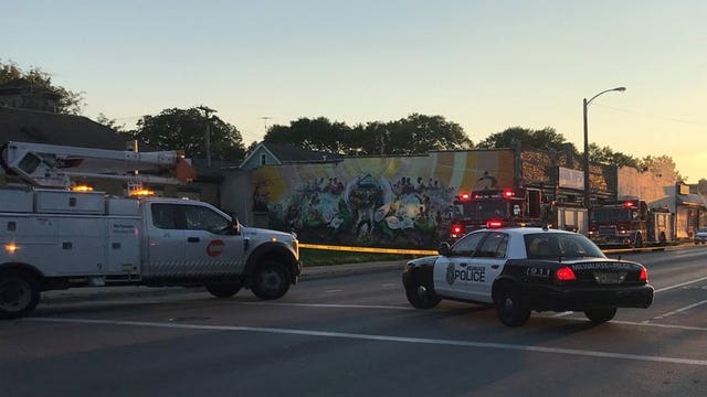 No injuries in fire at grocery store near 48th and Center