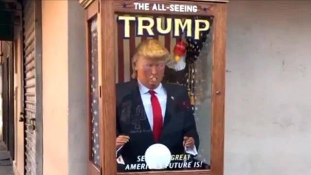 Talking Trump Zoltar machine mysteriously pops up around New York City