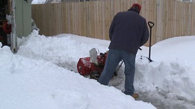 Cleanup from winter storm fully underway in Sheboygan