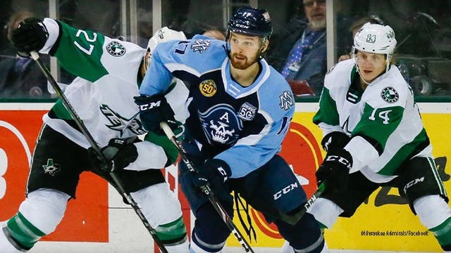 Milwaukee Admirals win 13th consecutive game, extending franchise record