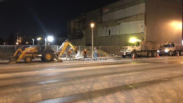 MFD: 30 people evacuated after gas main leak near 7th and National