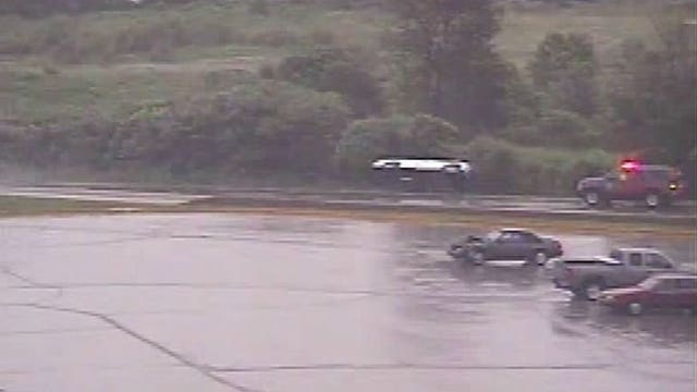 Crews investigate rollover crash on I-94 near Ryan Road