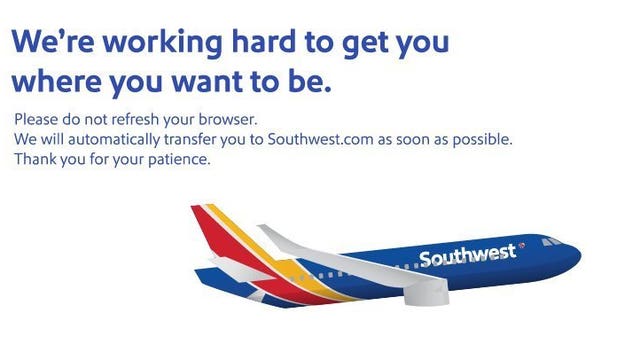 "System outage:" Hundreds of Southwest flights delayed after ground stop due to technical issues