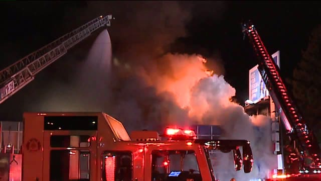 "Everything is completely gone:" Fire destroys building near Appleton and Fiebrantz