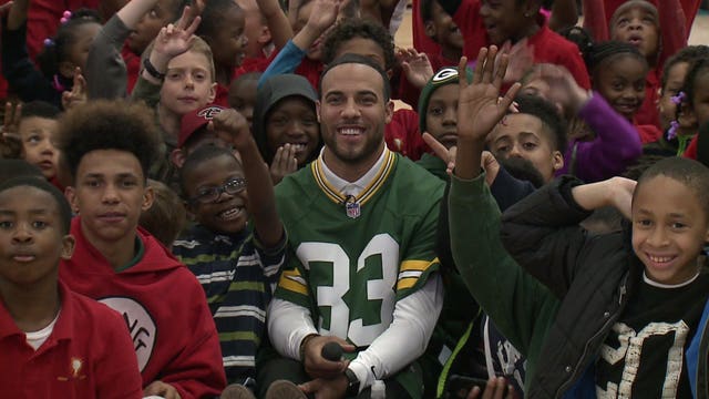 Packers Micah Hyde learned to swim at the Y; your child can too: "I want every one of you to learn"