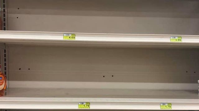 Looking for hand sanitizer? Good luck finding it