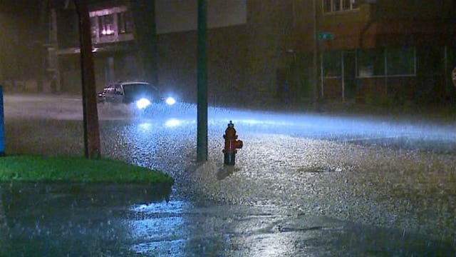 "The water took the car:" Drivers learn danger of high water first hand after heavy rainfall Tuesday into Wednesday