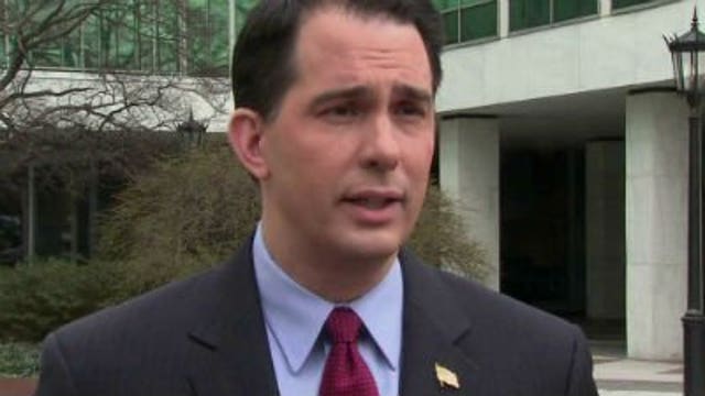 Gov. Walker compares college graduation to zip line jump