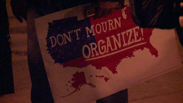"Not My Presidents Day:" Protests across the country, including here in Milwaukee