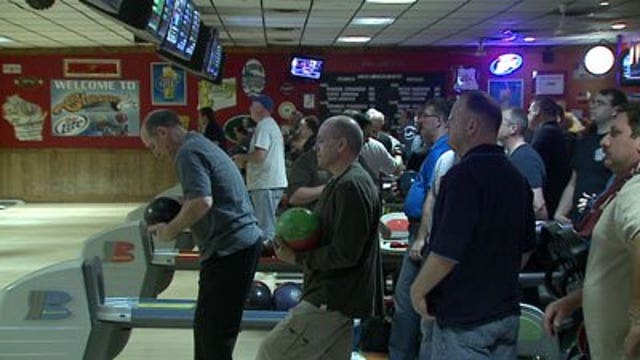 MPD, MFD face off in bowling competition at Classic Lanes