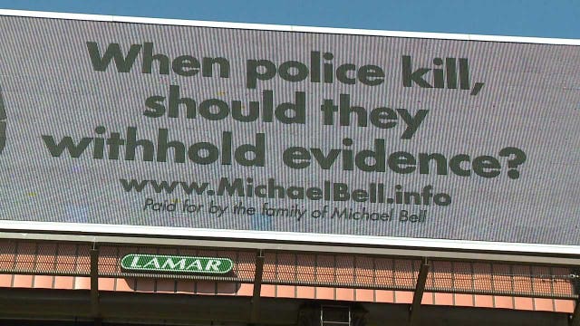 Father of police brutality victim posts billboards on Williams case