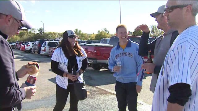 Fan excitement builds -- so does the competition -- after Brewers Game 1 victory over Rockies