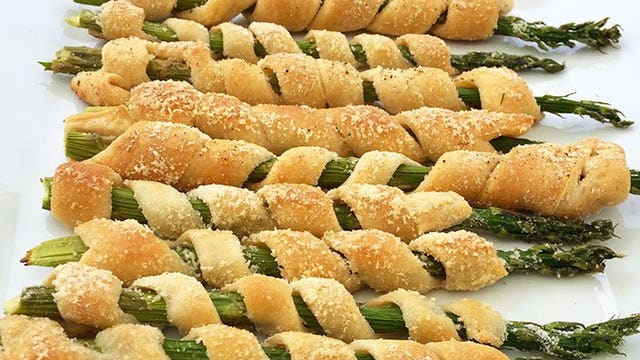 Asparagus Parmesan roll-ups anyone? Some delicious last-minute recipes for Mother's Day