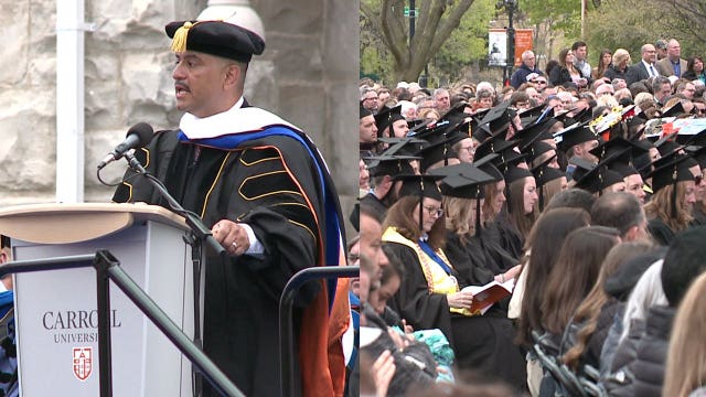 'Surreal:' MPD Chief Morales receives honorary degree alongside Carroll University graduates