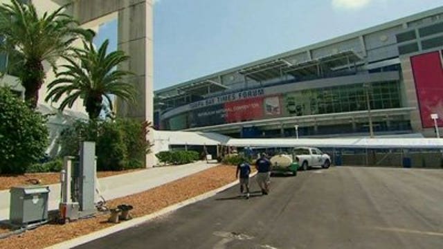 GOP delegates gear up for battle with a storm named Isaac