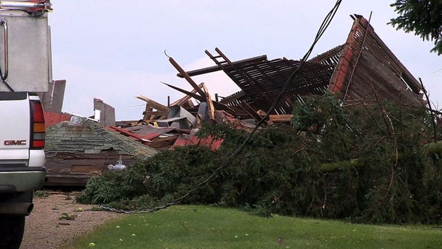 National Weather Service: Spotters reported four tornado touchdowns in NE Wisconsin