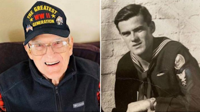 'Coming along just fine:' 95-year-old WWII vet said positive attitude helped him beat COVID-19