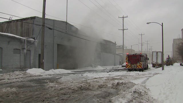 MFD determines origin of fire at tire recycling plant near 32nd and Locust