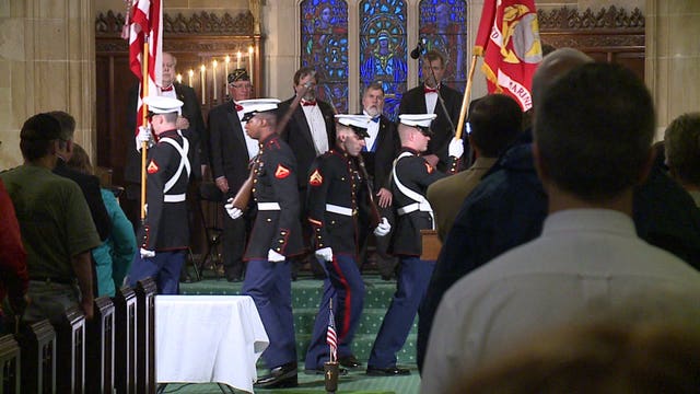 Memorial Park hosts Memorial Day ceremony honoring fallen Marines