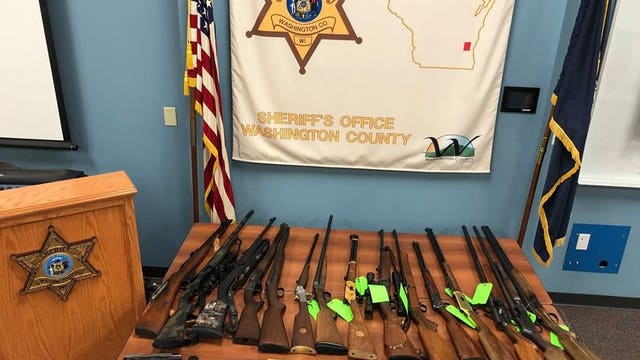 3 arrested in months-long burglary investigation in Washington Co., 20 firearms recovered
