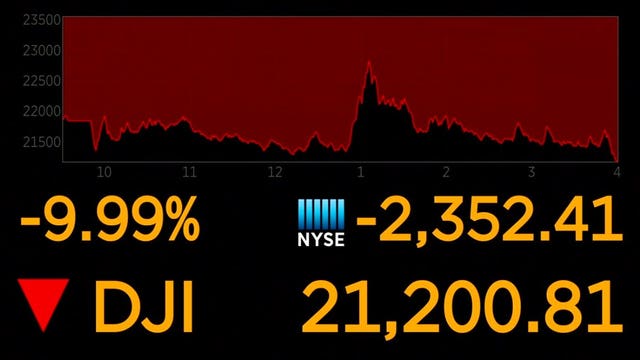 Worst day on Wall Street since 1987 as virus fears spread