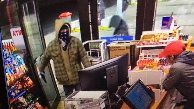 "Same guys:" Terrifying surveillance video shows suspects robbing 2 Waukesha gas stations in 5 days